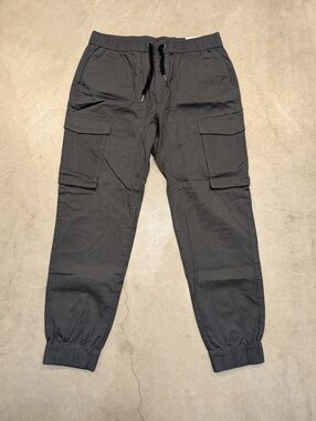 NWT Italy Morn Jogger Cargo Pants Mens XL Gray